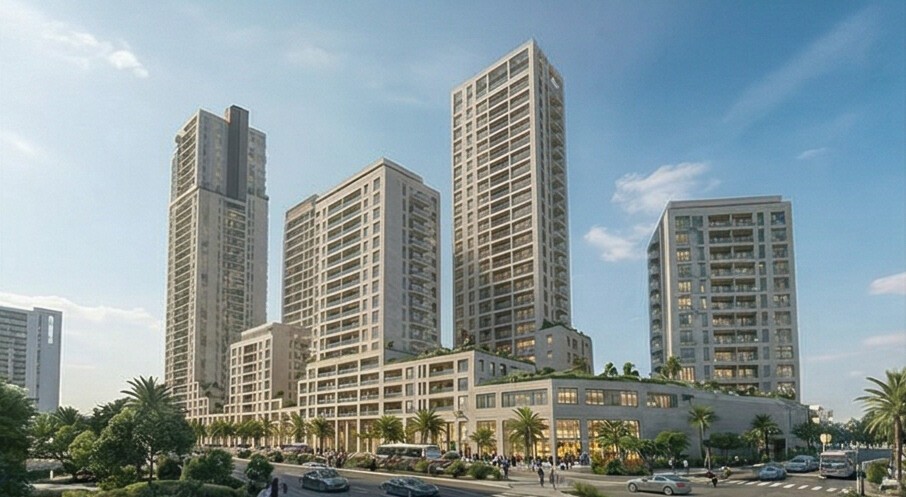 התחדשות עירונית מגדל העמק – הדמיית מגדלים